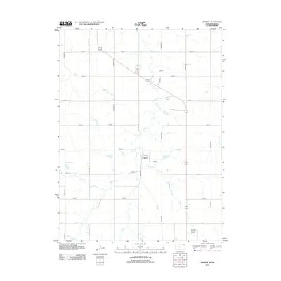 2012 Map of Reserve, 2012 Print