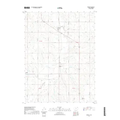 2018 Map of Reserve, 2018 Print