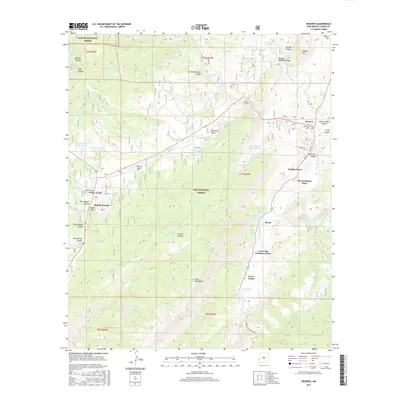 2017 Map of Reserve, 2017 Print