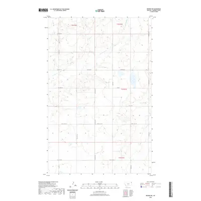 2020 Map of Reserve NE, 2020 Print
