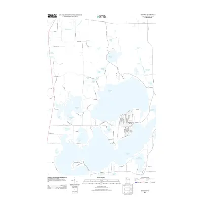 2013 Map of Reserve, 2013 Print