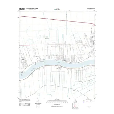 2012 Map of Reserve, 2012 Print