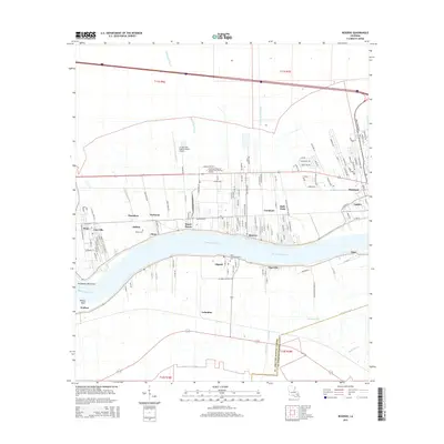 2015 Map of Reserve, 2015 Print