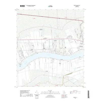 2018 Map of Reserve, 2018 Print