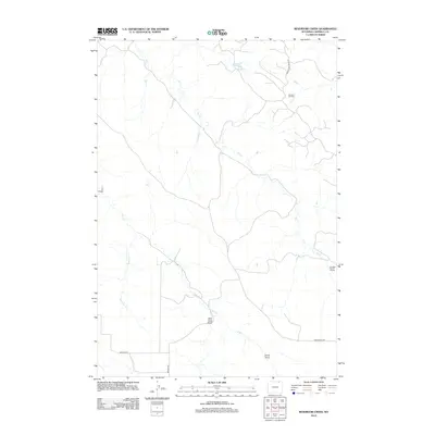 2012 Map of Reservoir Creek, 2012 Print