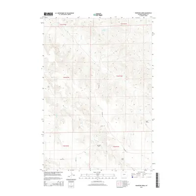 2015 Map of Reservoir Creek, 2015 Print