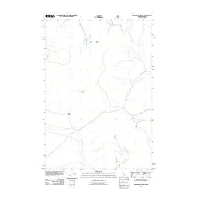 2011 Map of Reservoir Creek, 2011 Print