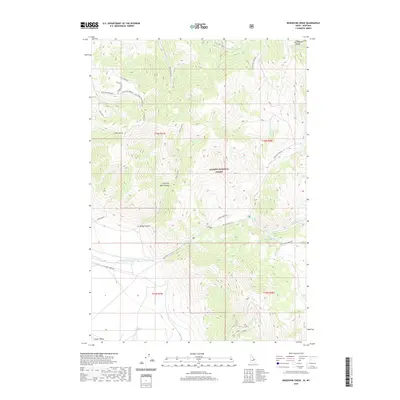 2020 Map of Reservoir Creek, 2020 Print