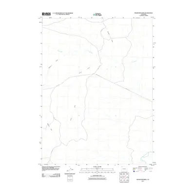 2010 Map of Reservoir Draw, 2010 Print