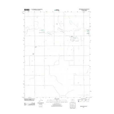 2011 Map of Reservoir Lake, 2011 Print