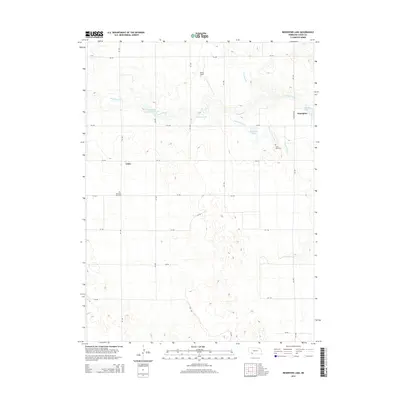 2014 Map of Reservoir Lake, 2014 Print