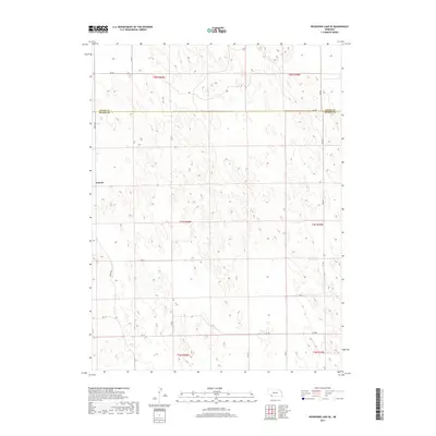 2017 Map of Reservoir Lake SE, 2017 Print