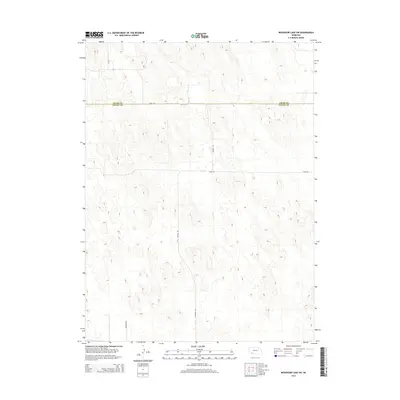 2014 Map of Reservoir Lake SW, 2014 Print