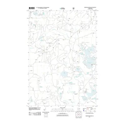 2011 Map of Reservoir Pond, 2011 Print