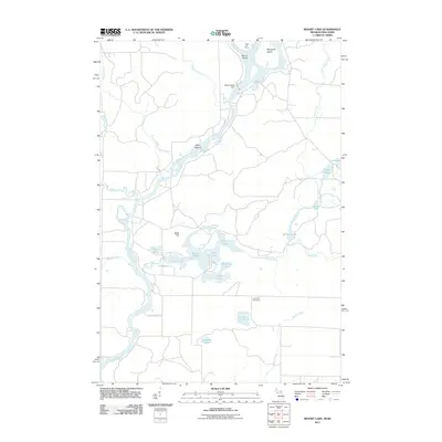2011 Map of Resort Lake, 2011 Print