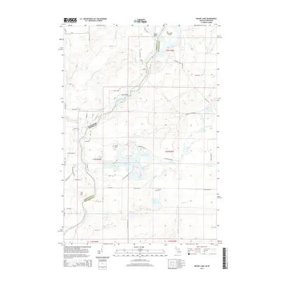 2014 Map of Resort Lake, 2014 Print