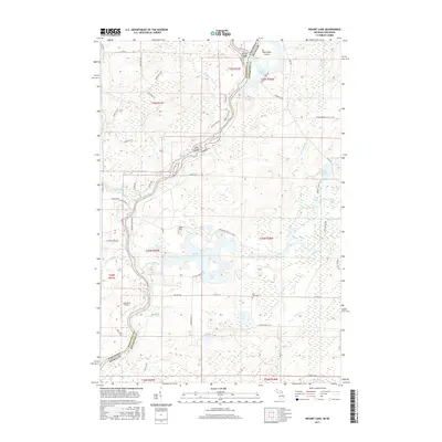 2017 Map of Resort Lake, 2017 Print
