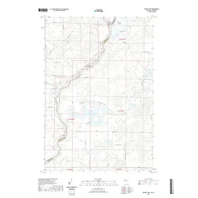 2019 Map of Resort Lake, 2019 Print