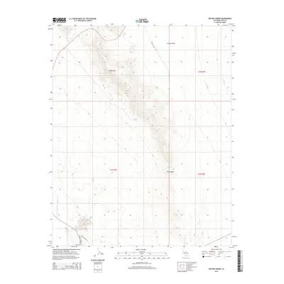 2015 Map of Resting Spring, 2015 Print