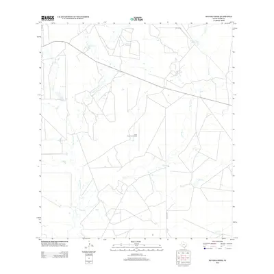 2013 Map of Retama Creek, 2013 Print