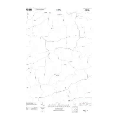 2013 Map of Retreat, 2013 Print