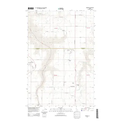 2013 Map of Reubens, 2013 Print