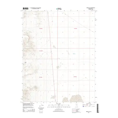 2014 Map of Reveille SE, 2014 Print