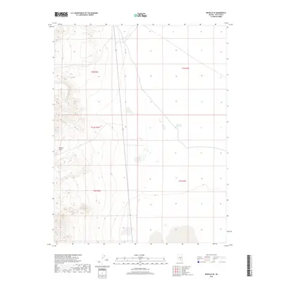 2018 Map of Reveille SE, 2018 Print