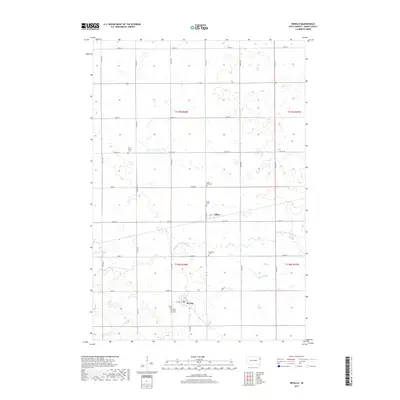 2017 Map of Revillo, 2017 Print