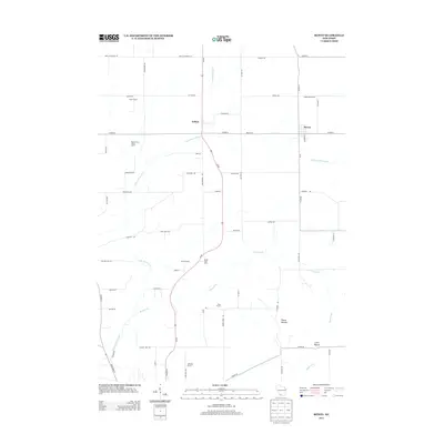 2013 Map of Rewey, 2013 Print