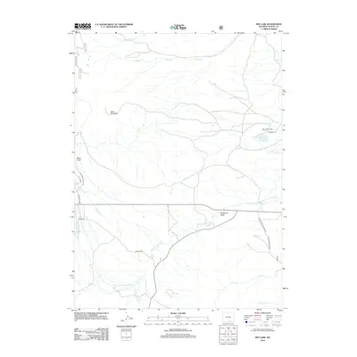 2012 Map of Rex Lake, 2012 Print