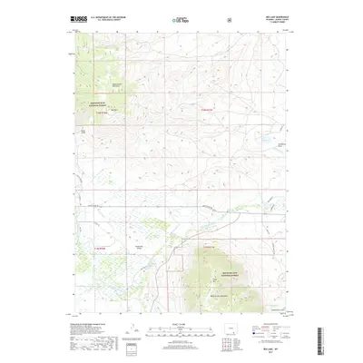 2017 Map of Rex Lake, 2017 Print