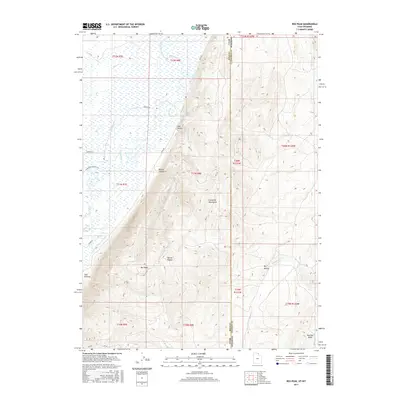 2017 Map of Rex Peak, 2017 Print