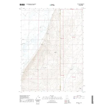 2020 Map of Rex Peak, 2020 Print