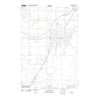 2010 Map of Rexburg, 2010 Print