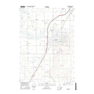 2017 Map of Rexburg, 2017 Print