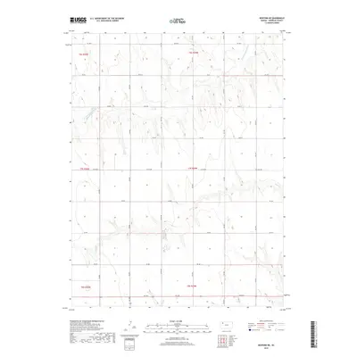 2018 Map of Rexford NE, 2018 Print