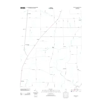 2013 Map of Rexville, 2013 Print
