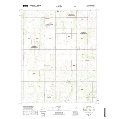 2018 Map of Reydon, 2018 Print