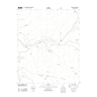 2012 Map of Reyes Peak, 2012 Print