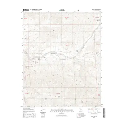 2015 Map of Reyes Peak, 2015 Print