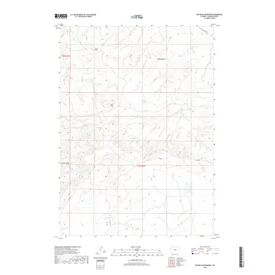 2018 Map of Reynolds Reservoir, 2018 Print