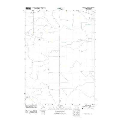 2012 Map of Reynolds Spring, 2012 Print