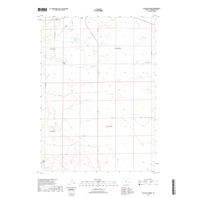2018 Map of Reynolds Spring, 2018 Print