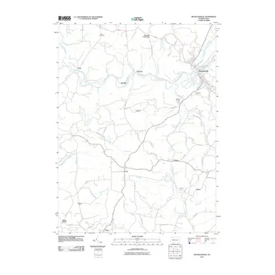 2010 Map of Reynoldsville, 2010 Print