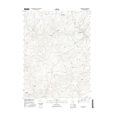 2016 Map of Reynoldsville, 2016 Print