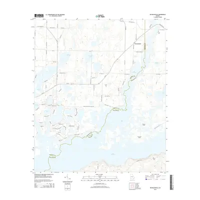 2014 Map of Reynoldsville, 2014 Print
