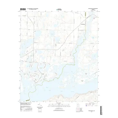 2017 Map of Reynoldsville, 2017 Print