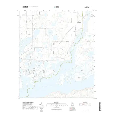 2020 Map of Reynoldsville, 2020 Print