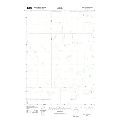 2012 Map of Rezac Lake NE, 2012 Print